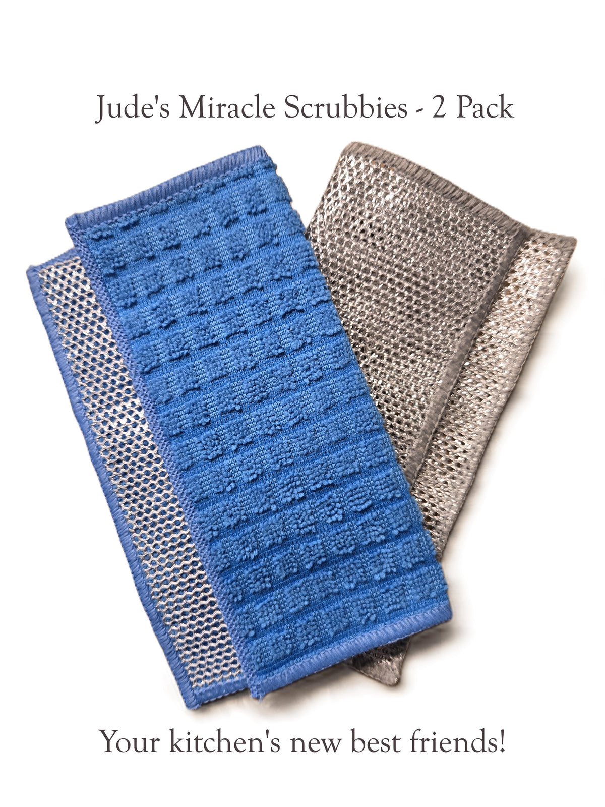 NEW!!! Jude&#39;s Miracle Scrubbies - 2 Pack -
