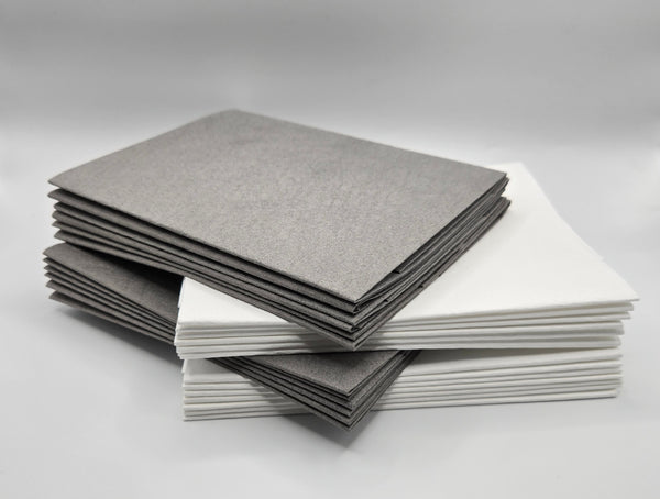 Jude's Janitorial & Hospitality 25 Pack - White & Grey - BULK